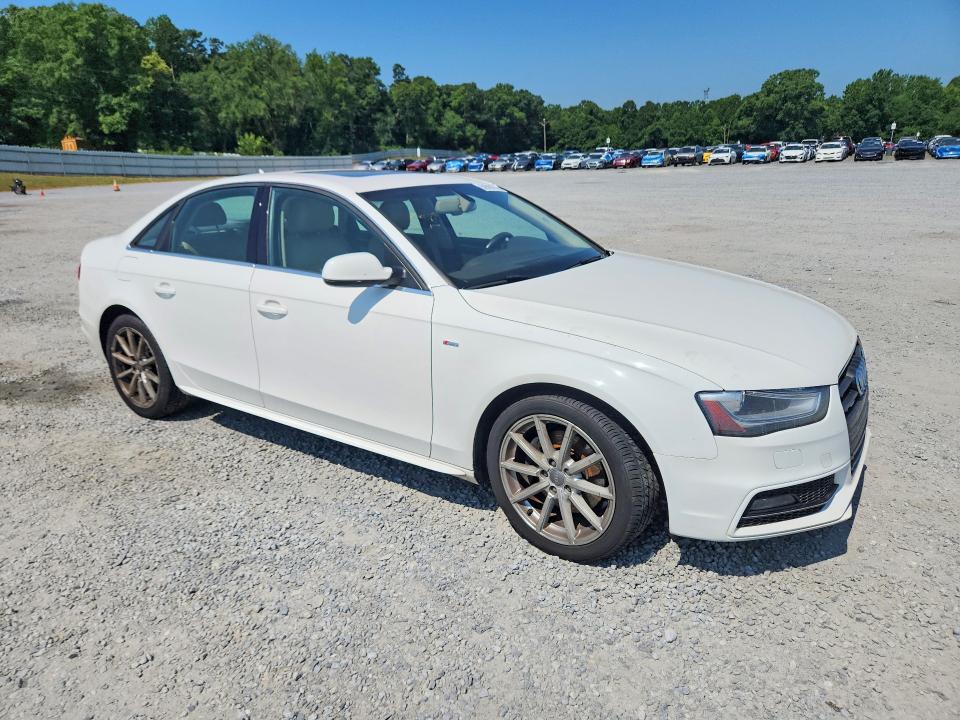 2014 Audi A4 VIN WAUFFAFL6EN025301 COPART salvage auction — MECHANICAL, Nc - Dealer Only Clean Title (P), sold $2,800 on 2026-07-21 (photo 4)