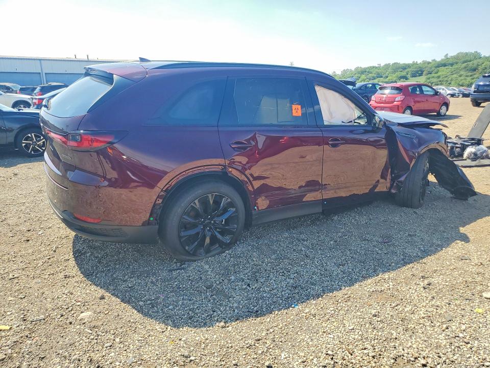 2026 Mazda Cx-90 VIN JM3KKCHD8T1387463 COPART salvage auction — FRONT END, IL - SALVAGE CERTIFICATE (P), sold $8,000 on 2026-07-13 (photo 3)
