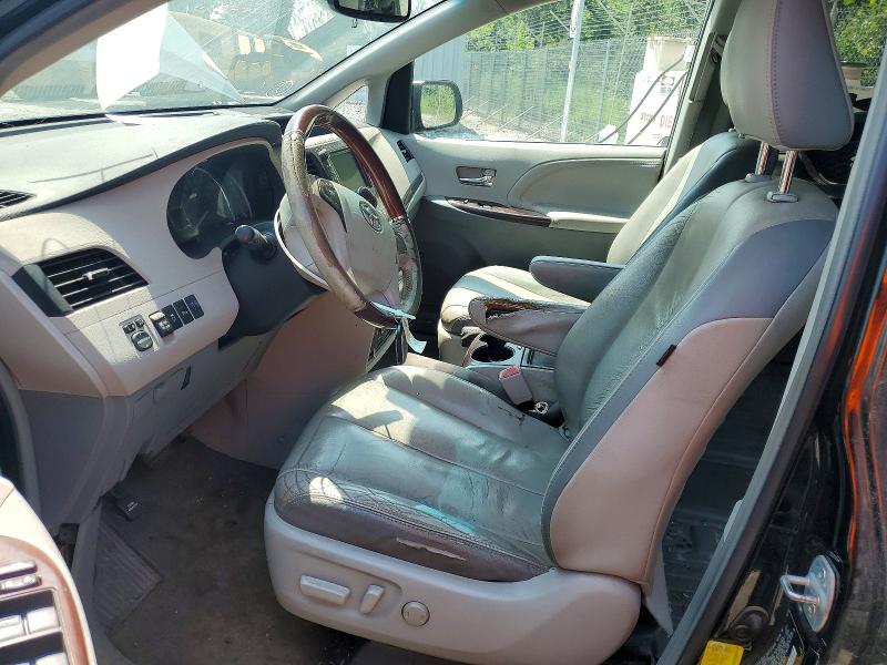 2012 Toyota Sienna VIN 5TDYK3DC5CS212025 COPART salvage auction — FRONT END, PA - CERT OF TITLE (P), sold $1,600 on 2026-07-16 (photo 7)