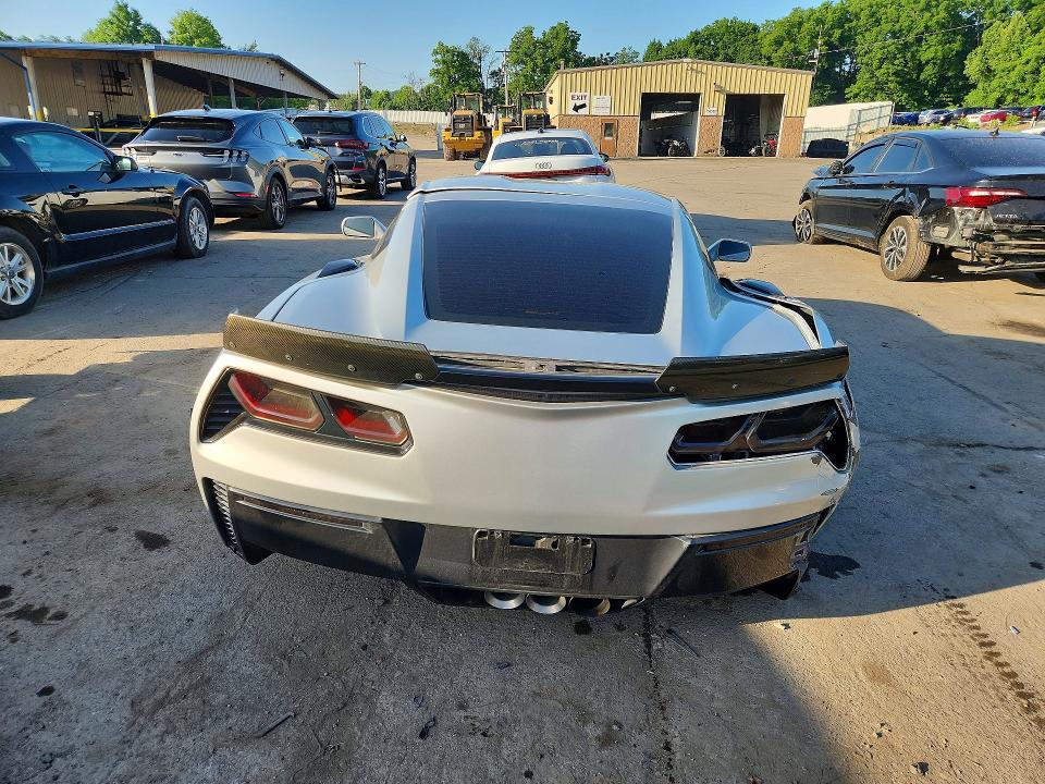2015 Chevrolet Corvette VIN 1G1YT2D60F5600980 COPART salvage auction — REAR END, NY - MV-907A SALVAGE CERTIFICATE, sold $25,000 on 2026-07-09 (photo 6)