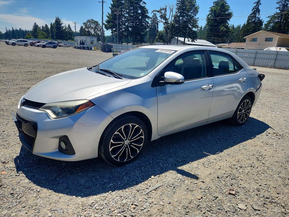 2014 Toyota Corolla VIN 5YFBURHE7EP140643 COPART salvage auction — REAR END, Wa - Bill Of Sale, sold $2,250 on 2026-07-17 (photo 1)