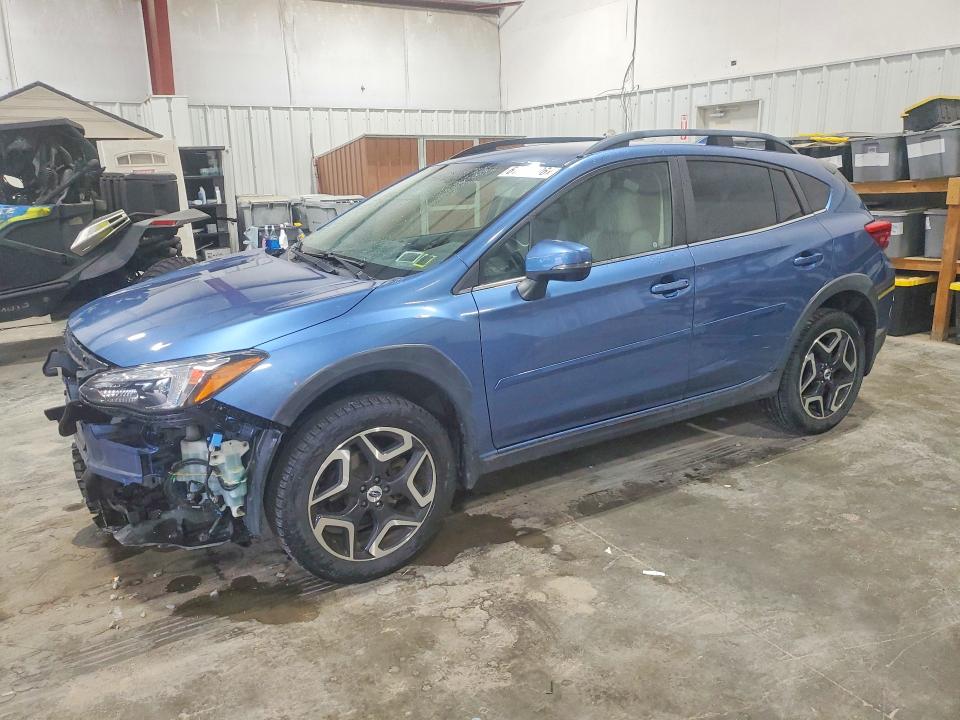 2018 Subaru Crosstrek VIN JF2GTAJC9JH254444 COPART salvage auction — FRONT END, Ny - Mv-907A Salvage Certificate, sold $6,400 on 2026-07-27 (photo 1)