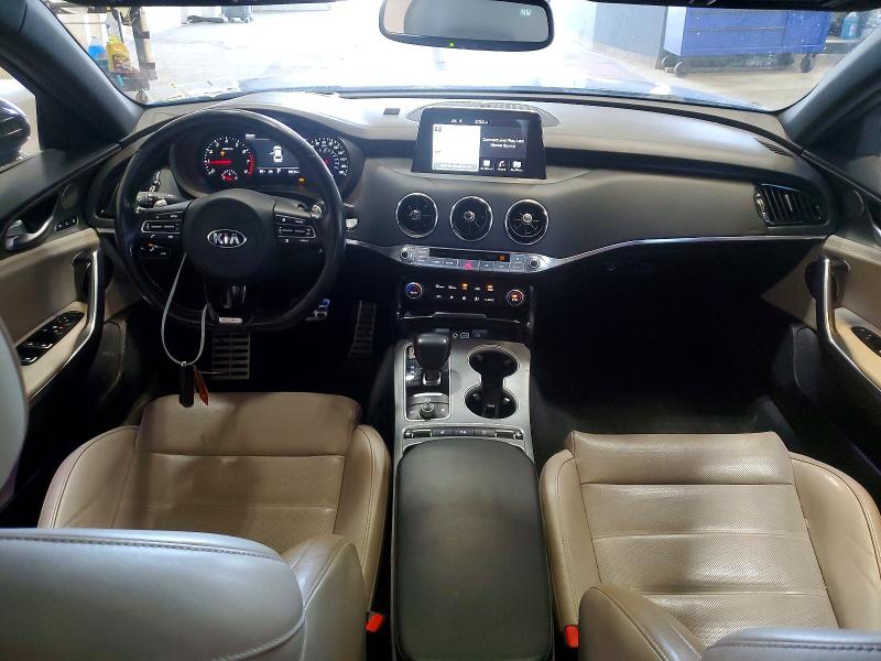 2018 Kia Stinger VIN KNAE55LC0J6028709 COPART salvage auction — SIDE, Ny - Mv-907A Salvage Certificate, sold $5,900 on 2026-07-20 (photo 8)