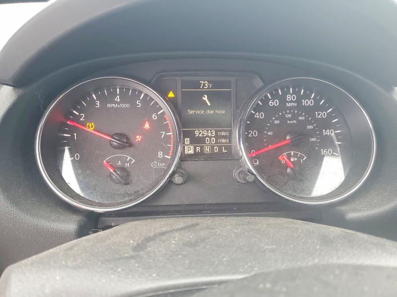 2013 Nissan Rogue sport VIN JN8AS5MV1DW621837 COPART salvage auction — REAR END, NC - DEALER ONLY SALVAGE TITLE, sold $200 on 2026-07-15 (photo 9)