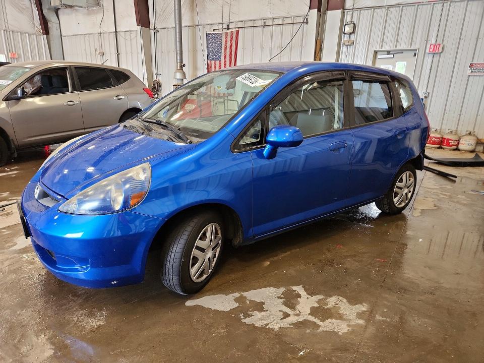 2008 Honda Fit VIN JHMGD38448S046120 COPART salvage auction — REAR END, Wi - Junked Vehicle Bill Of Sale, sold $250 on 2026-07-20 (photo 1)