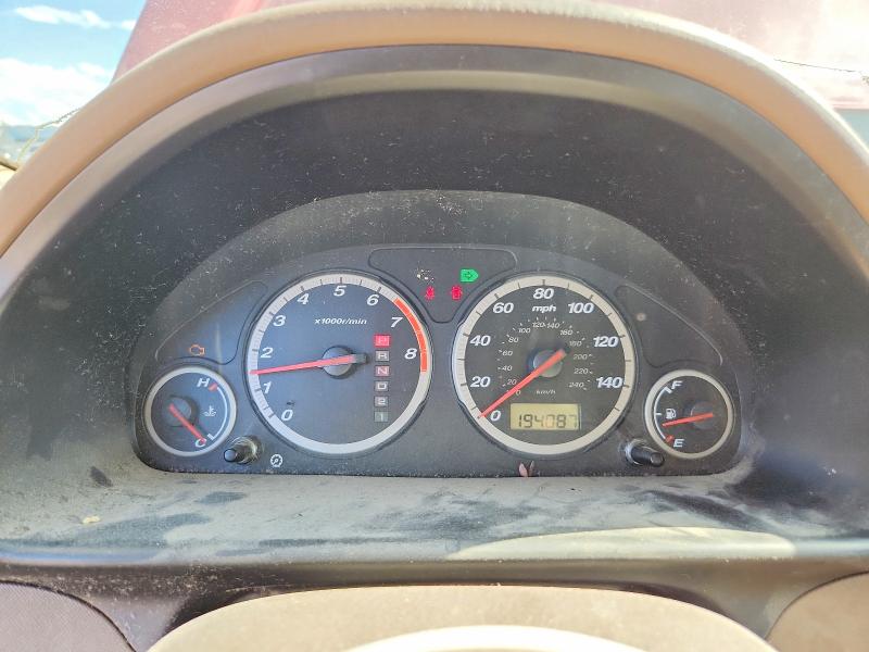 2003 Honda Cr-v VIN JHLRD78843C011765 COPART salvage auction — FRONT END, MT - CERT OF TITLE-REBUILT SALVAGE, sold $400 on 2026-07-14 (photo 9)