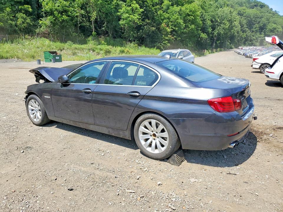 2013 BMW 5er VIN WBAXH5C54DD113358 COPART salvage auction — FRONT END, Ny - Mv-907A Salvage Certificate, sold $325 on 2026-07-28 (photo 2)