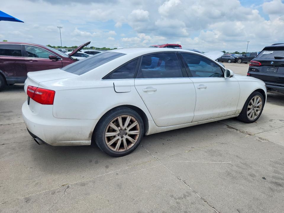2014 Audi A6 VIN WAUGFAFCXEN119914 COPART salvage auction — NORMAL WEAR, Tx - Certificate Of Title, sold $500 on 2026-07-30 (photo 3)