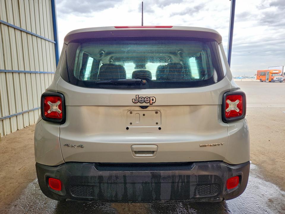 2021 Jeep Renegade VIN ZACNJDAB3MPN32642 COPART salvage auction — FRONT END, CO - CERTIFICATE OF TITLE, sold $1,050 on 2026-08-06 (photo 6)