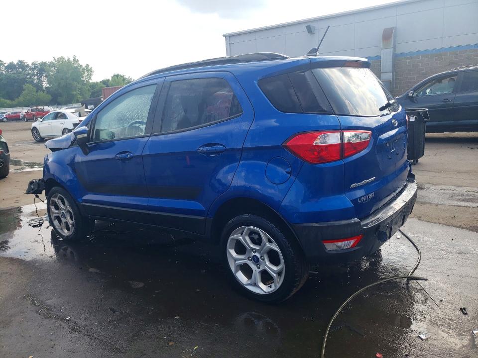 2021 Ford Ecosport VIN MAJ6S3GL9MC405838 COPART salvage auction — FRONT END, Ct - Cert Of Title-Salvage, sold $675 on 2026-07-31 (photo 2)