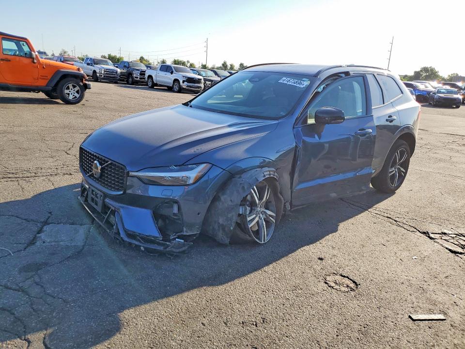 2022 Volvo Xc60 VIN YV4L12RM1N1906071 COPART salvage auction — FRONT END, Co - Public - Salvage Title, sold $1,100 on 2026-07-28 (photo 1)
