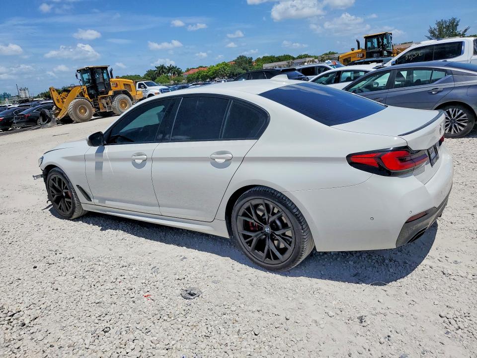 2022 BMW 5er VIN WBA53BJ04NWX54446 COPART salvage auction — FRONT END, Fl - Cert Of Title Slvg Rebuildable, sold $23,600 on 2026-08-18 (photo 2)