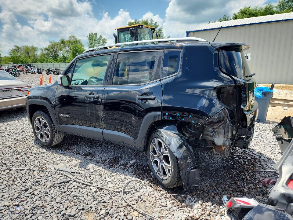 2017 Jeep Renegade VIN ZACCJBDBXHPF10136 COPART salvage auction — REAR END, Il - Salvage Certificate, sold $1,150 on 2026-08-10 (photo 2)