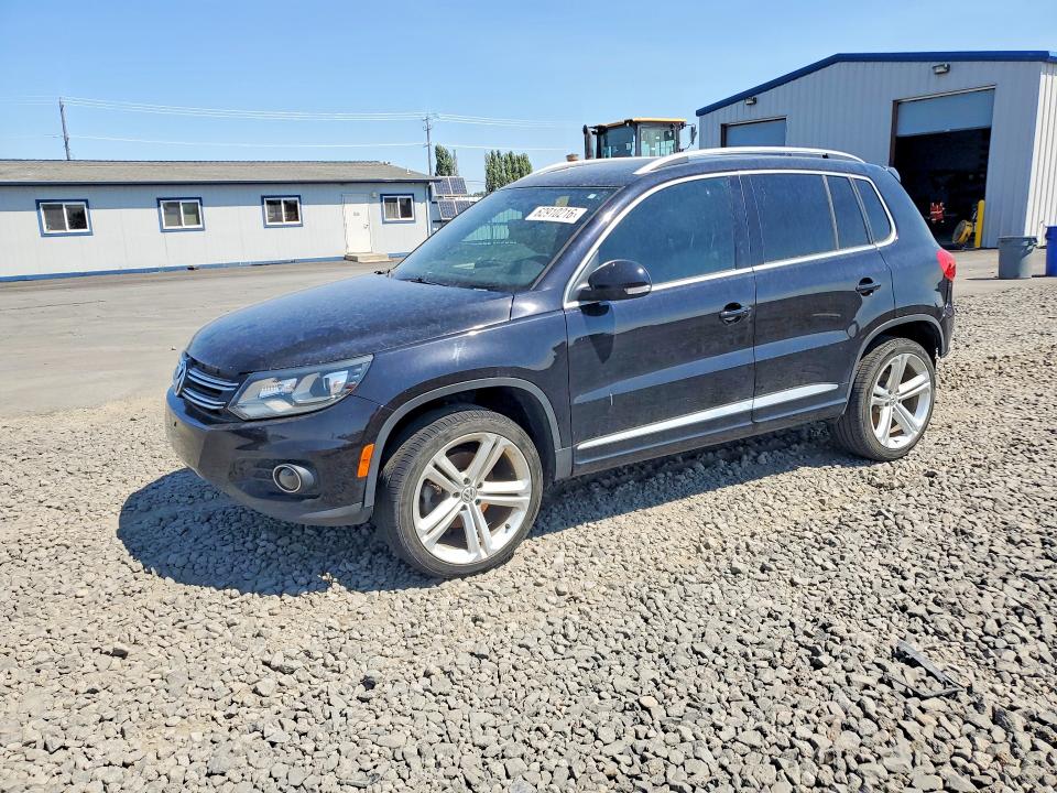 2015 Volkswagen Tiguan VIN WVGAV7AX5FW550077 COPART salvage auction — REAR END, Nm - Cert Of Title-Salvage, sold $1,650 on 2026-07-29 (photo 1)