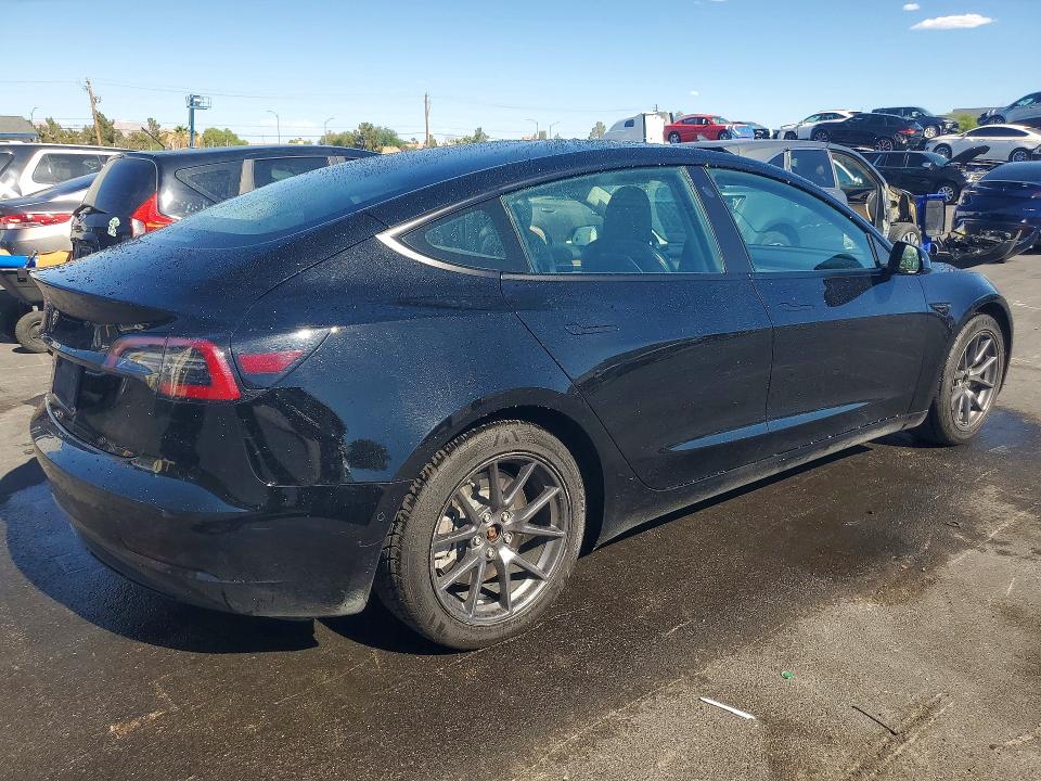 2022 Tesla Model 3 VIN 5YJ3E1EA0NF287581 COPART salvage auction — MECHANICAL, NV - CERTIFICATE OF TITLE, sold $4,750 on 2026-07-15 (photo 3)