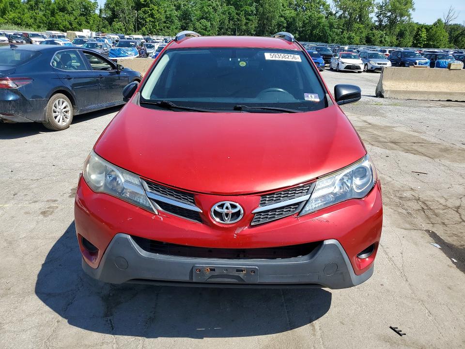 2015 Toyota Rav 4 VIN JTMBFREV3FJ032783 COPART salvage auction — REAR END, Ny - Mv-907A Salvage Certificate, sold $400 on 2026-07-30 (photo 5)