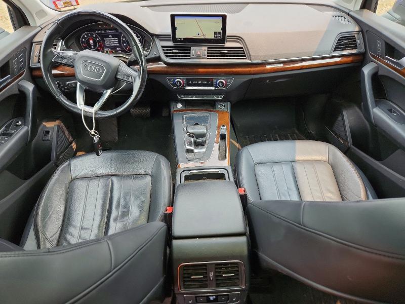 2018 Audi Q5 VIN WA1BNAFY4J2008194 COPART salvage auction — MINOR DENT/SCRATCHES, Nj - Cert Of Title-Salvage, sold $7,500 on 2026-07-20 (photo 8)
