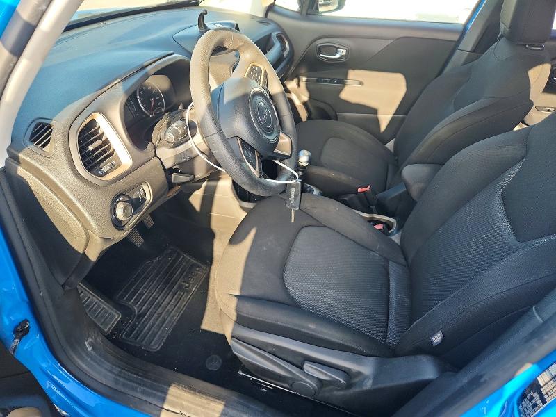 2015 Jeep Renegade VIN ZACCJAAH0FPC10394 COPART salvage auction — MECHANICAL, Tx - Certificate Of Title (P), sold $1,200 on 2026-07-30 (photo 7)
