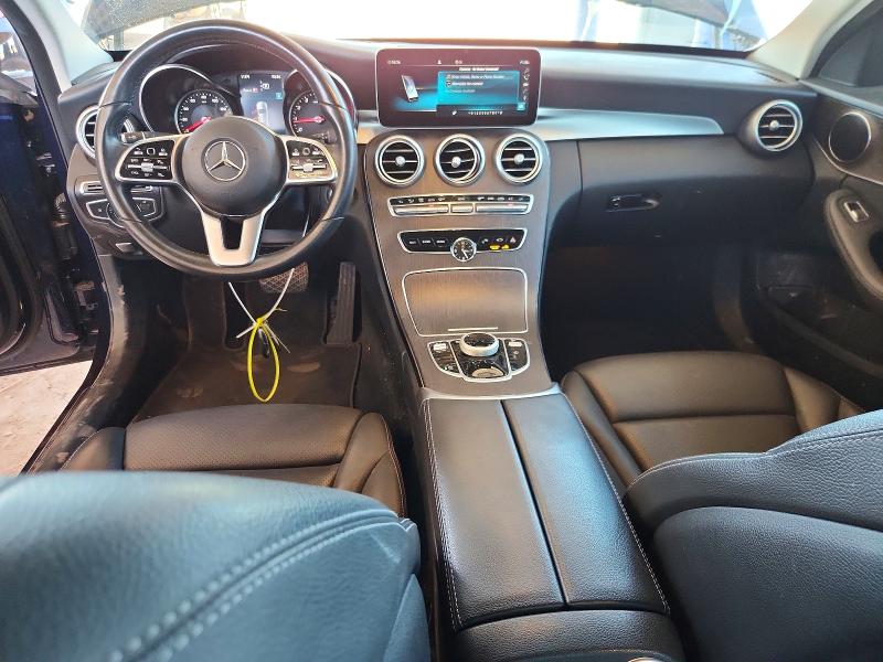 2019 Mercedes-benz C-klasse VIN WDDWF8DBXKR480992 COPART salvage auction — REAR END, Az - Cert Of Title - Salvage, sold $8,500 on 2026-08-06 (photo 8)