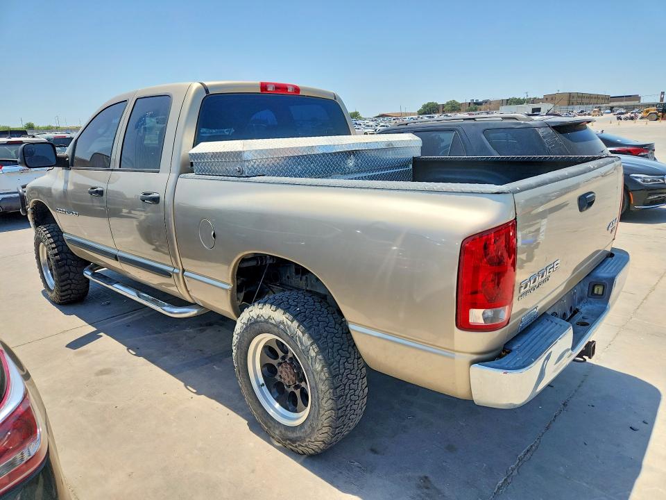 2004 Dodge Ram 2500 VIN 3D7KU28C64G100893 COPART salvage auction — NORMAL WEAR, TX - CERTIFICATE OF TITLE (P), sold $3,900 on 2026-08-13 (photo 2)