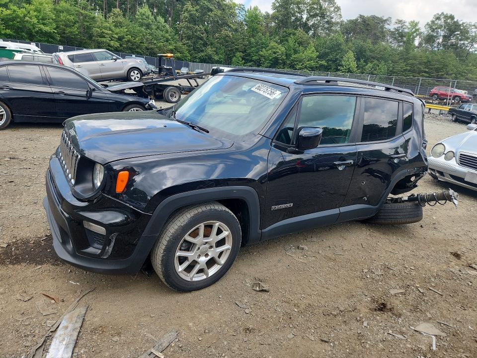 2019 Jeep Renegade VIN ZACNJABB9KPK84343 COPART salvage auction — REAR END, Md - Cert Of Salvage > 75% Damage, sold $675 on 2026-08-07 (photo 1)