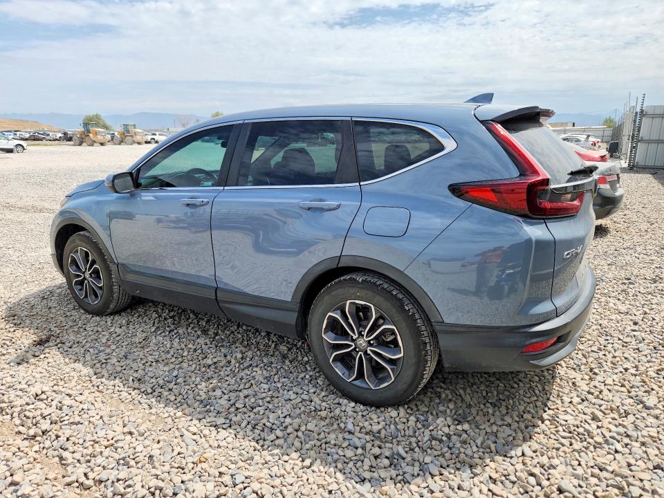 2022 Honda Cr-v VIN 7FARW2H5XNE038169 COPART salvage auction — NORMAL WEAR, Ut - Certificate Of Title, sold $1,400 on 2026-07-21 (photo 2)