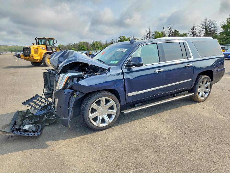 2019 Cadillac Escalade VIN 1GYS4JKJ3KR280241 COPART salvage auction — FRONT END, Id - Salvage Certificate Of Title, sold $5,300 on 2026-09-09 (photo 1)