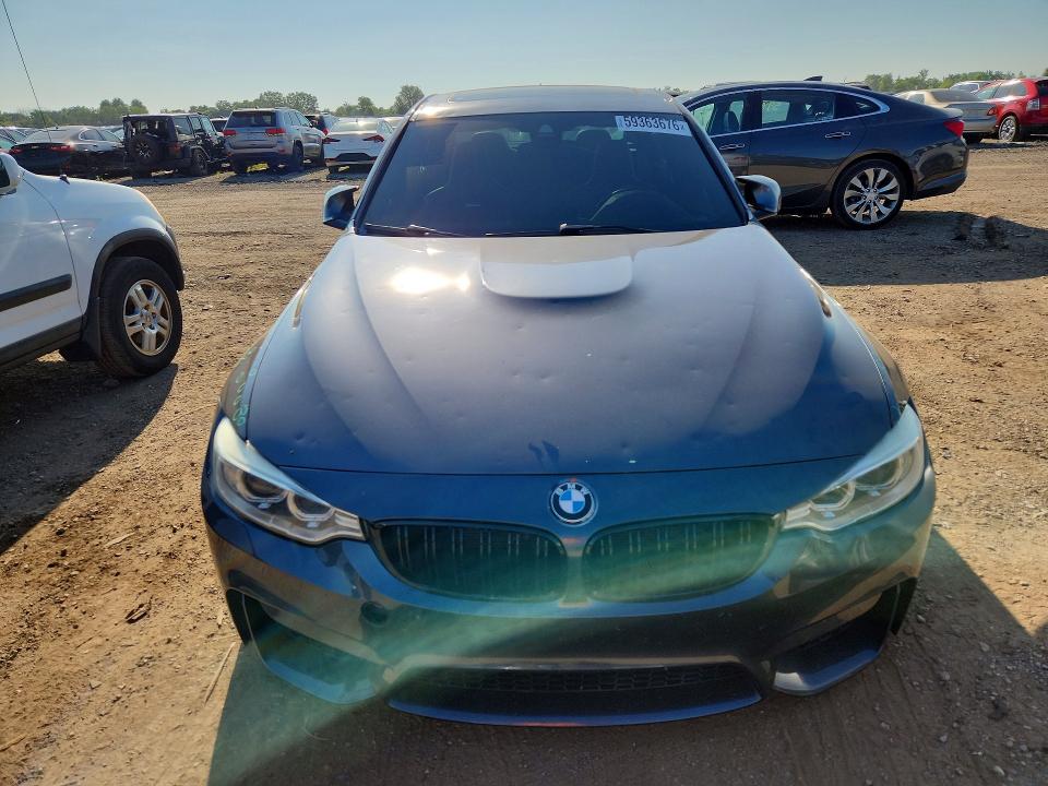 2015 BMW M3 VIN WBS3C9C50FP803481 COPART salvage auction — HAIL, Il - Salvage Certificate, sold $9,400 on 2026-07-28 (photo 5)