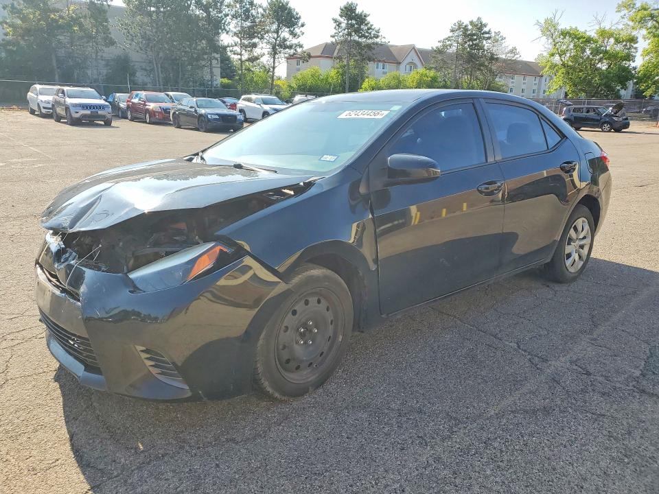 2016 Toyota Corolla VIN 5YFBURHE2GP419243 COPART salvage auction — FRONT END, TX - CERTIFICATE OF TITLE, sold $275 on 2026-07-27 (photo 1)