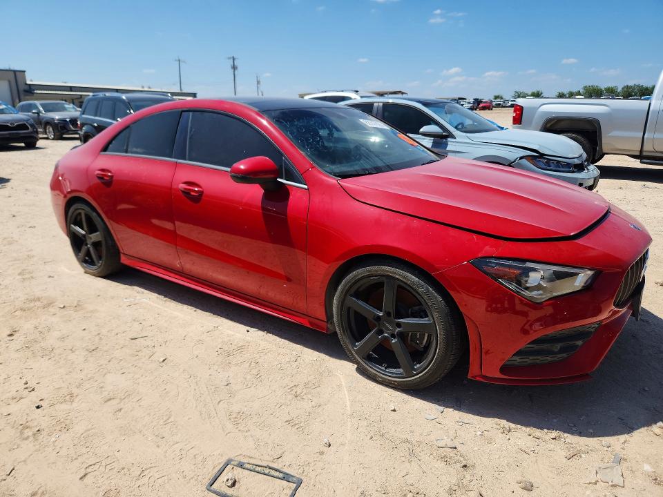 2020 Mercedes-benz Cla-klasse VIN WDD5J4HB3LN033457 COPART salvage auction — SIDE, Tx - Certificate Of Title, sold $11,500 on 2026-08-10 (photo 4)