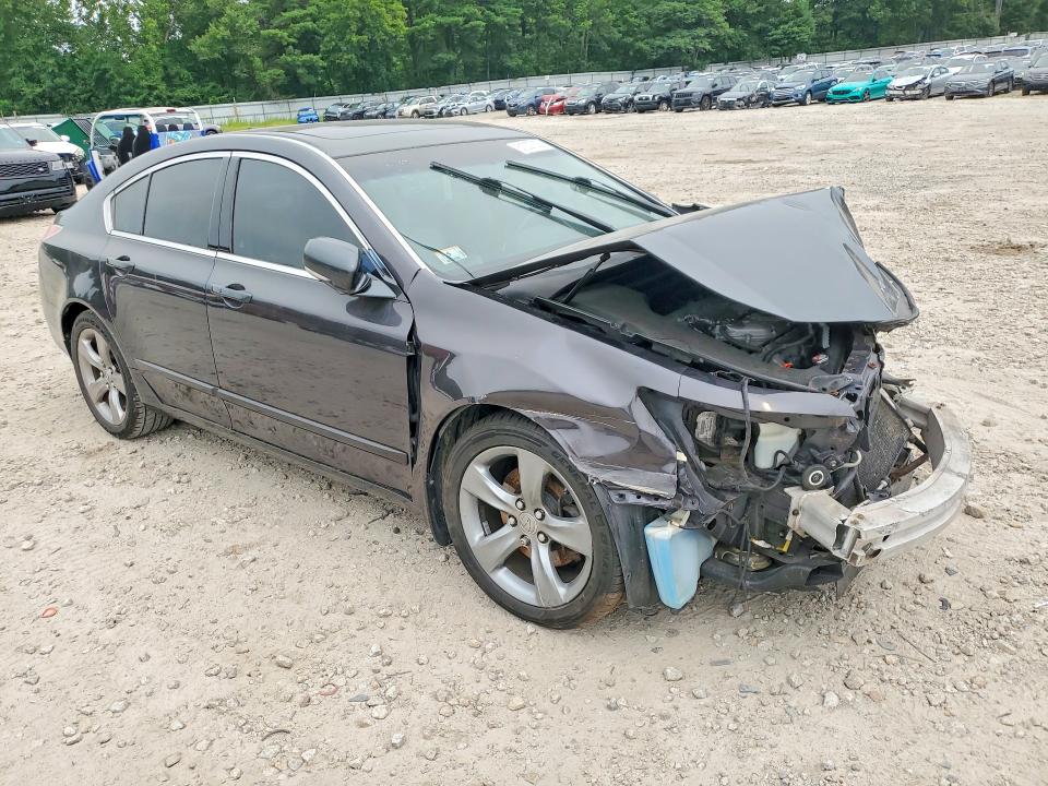 2012 Acura Tl VIN 19UUA9F57CA000955 COPART salvage auction — FRONT END, MA - CERT OF TITLE-RECONSTRCTD COLL, sold $325 on 2026-07-23 (photo 4)