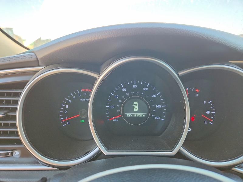 2015 Kia Optima VIN 5XXGN4A70FG356474 COPART salvage auction — FRONT END, Co - Salvage Title, sold $375 on 2026-07-28 (photo 9)