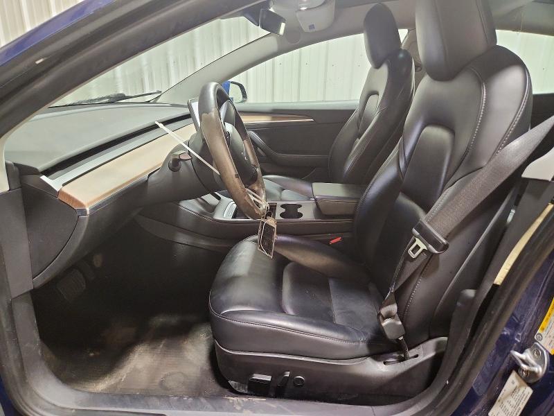 2022 Tesla Model 3 VIN 5YJ3E1EA4NF368938 COPART salvage auction — FRONT END, FL - CERTIFICATE OF TITLE, sold $9,200 on 2026-07-20 (photo 7)