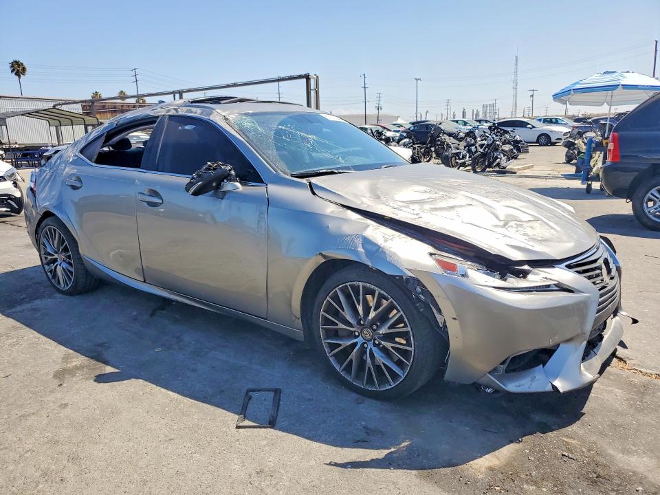 2016 Lexus Is VIN JTHBA1D2XG5011512 COPART salvage auction — ROLLOVER, Ca - Salvage Certificate, sold $1,000 on 2026-07-29 (photo 4)