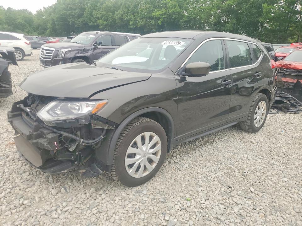2017 Nissan Rogue VIN KNMAT2MV1HP504833 COPART salvage auction — SIDE, Ma - Cert Of Title-Salvage, sold $100 on 2026-07-23 (photo 1)