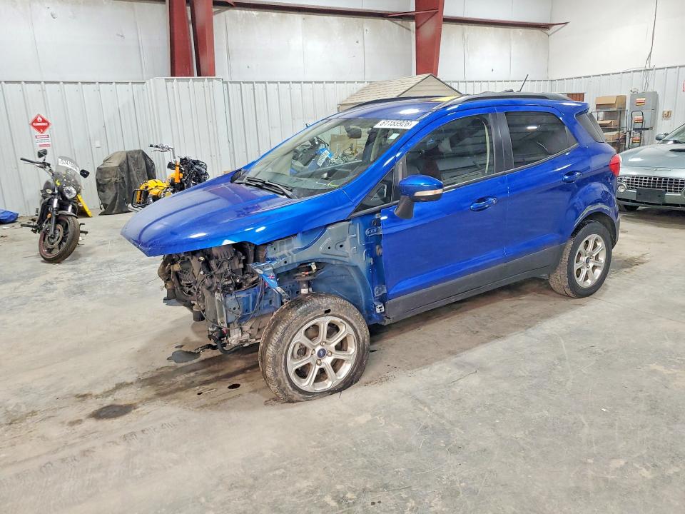 2021 Ford Ecosport VIN MAJ6S3GL4MC451299 COPART salvage auction — FRONT END, Ny - Mv-907A Salvage Certificate, sold $1,300 on 2026-07-27 (photo 1)