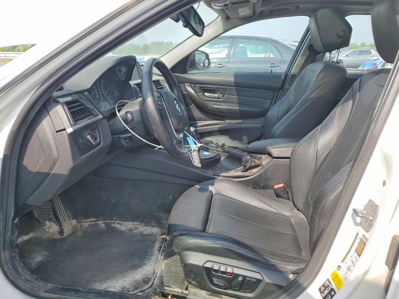 2015 BMW 3 series VIN WBA3C3C56FK202980 COPART salvage auction — WATER/FLOOD, On - Permit Irrepairable, sold $725 on 2026-08-06 (photo 7)