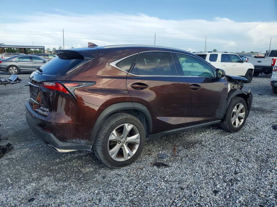 2017 Lexus Nx VIN JTJYARBZ4H2070551 COPART salvage auction — FRONT END, Fl - Cert Of Title Slvg Rebuildable, sold $3,100 on 2026-07-28 (photo 3)