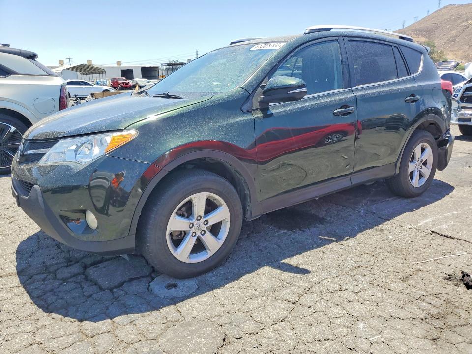 2013 Toyota VIN JTMRFREV0D5028548 COPART salvage auction — REAR END, Ca - Salvage Certificate, sold $3,750 on 2026-07-30 (photo 1)