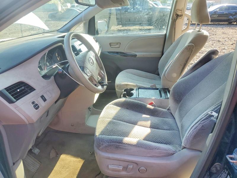 2011 Toyota Sienna VIN 5TDKK3DC9BS139634 COPART salvage auction — FRONT END, NY - MV-907A SALVAGE CERTIFICATE, sold $1,050 on 2026-07-16 (photo 7)