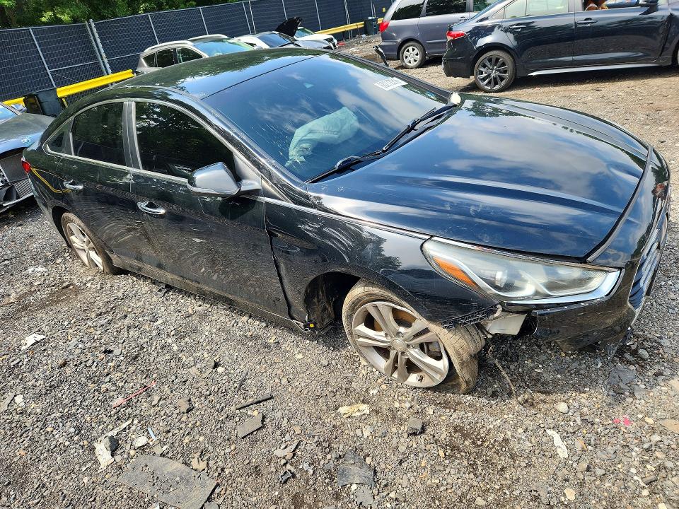 2018 Hyundai Sonata VIN 5NPE34AF4JH650798 COPART salvage auction — FRONT END, Md - Cert Of Salvage > 75% Damage, sold $700 on 2026-07-31 (photo 4)