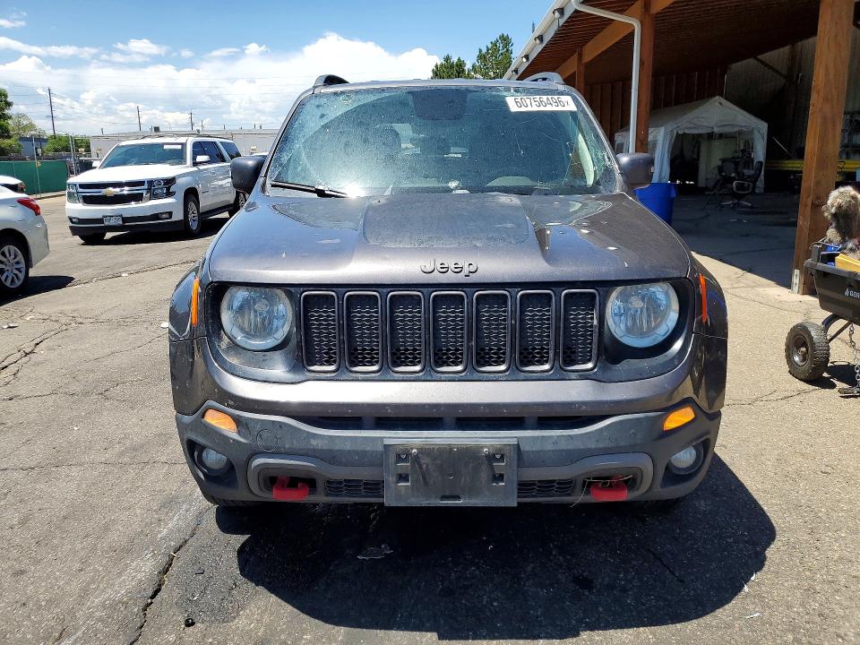 2019 Jeep Renegade VIN ZACNJBC17KPK64040 COPART salvage auction — HAIL, Co - Certificate Of Title, sold $4,000 on 2026-08-18 (photo 5)
