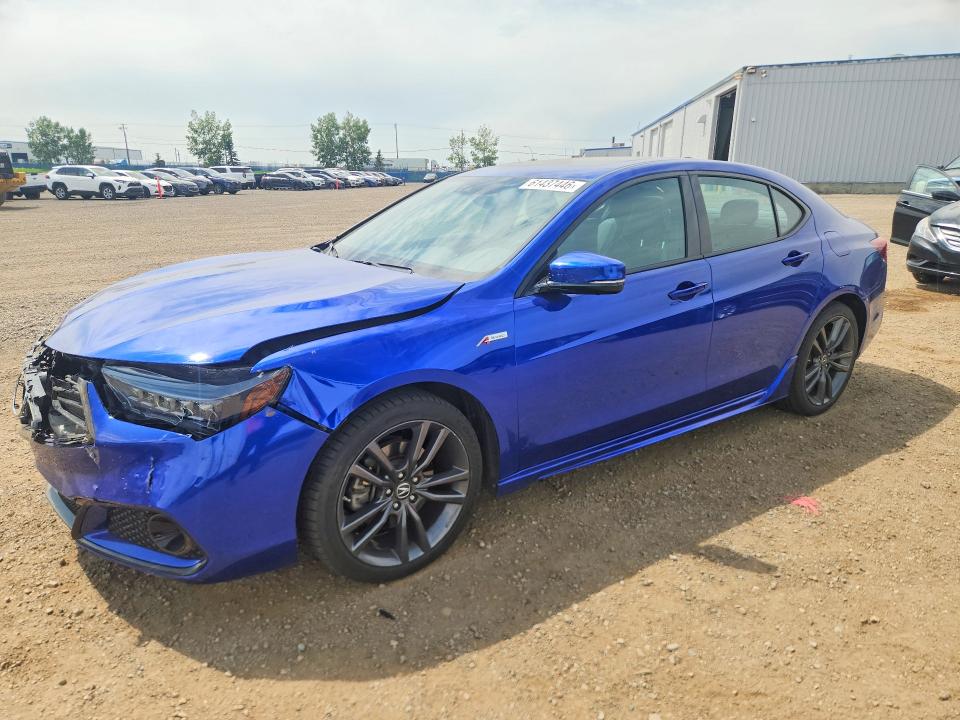 2020 Acura Tlx VIN 19UUB3F81LA800140 COPART salvage auction — FRONT END, AB - BOS - SALVAGE, sold $3,800 on 2026-07-28 (photo 1)