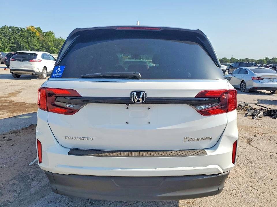 2025 Honda Odyssey VIN 5FNRL6H64SB020136 COPART salvage auction — SIDE, Ok - Certificate Of Title, sold $32,500 on 2026-07-28 (photo 6)