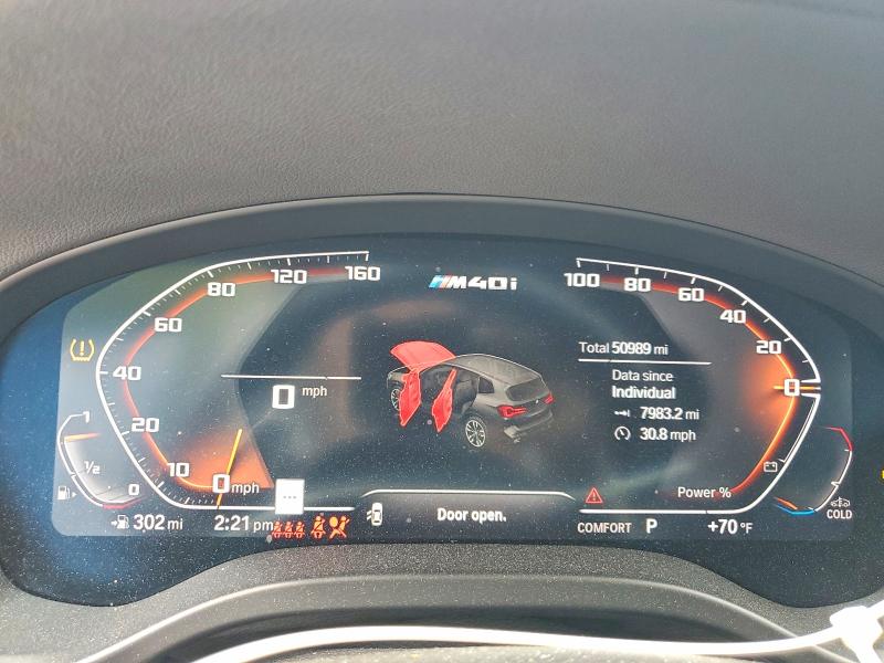 2022 BMW VIN 5UX83DP00N9L53427 COPART salvage auction — FRONT END, Wa - Bill Of Sale, sold $16,100 on 2026-07-13 (photo 9)