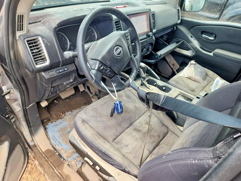 2024 Nissan Frontier VIN 1N6ED1EJ9RN657345 COPART salvage auction — WATER/FLOOD, Salvage Title, sold $5,500 on 2026-09-03 (photo 8)