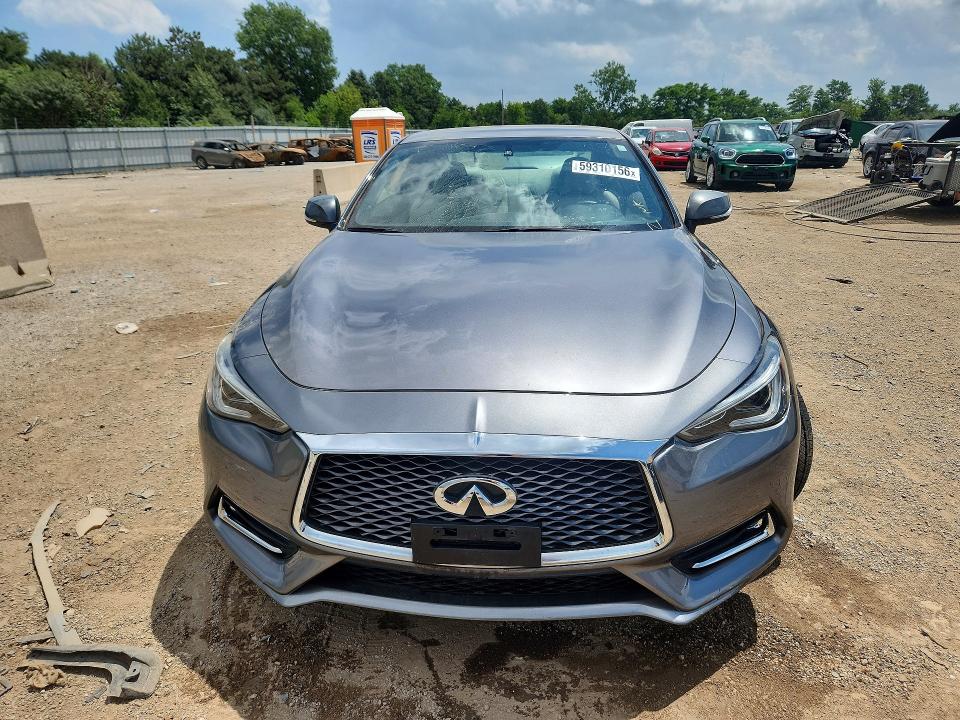 2017 Infiniti Q60 VIN JN1CV7EL2HM320065 COPART salvage auction — VANDALISM, IL - SALVAGE CERTIFICATE, sold $7,200 on 2026-07-28 (photo 5)