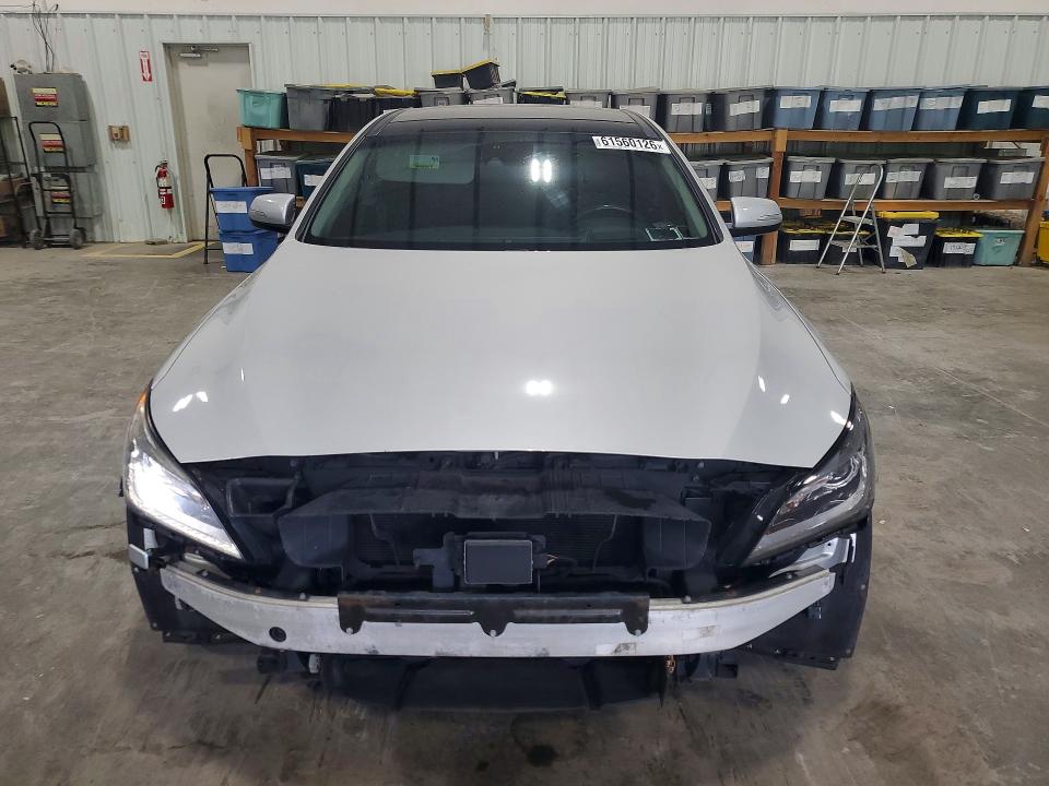 2016 Hyundai Genesis VIN KMHGN4JE2GU112962 COPART salvage auction — FRONT END, Ny - Mv-907A Salvage Certificate, sold $550 on 2026-07-29 (photo 5)