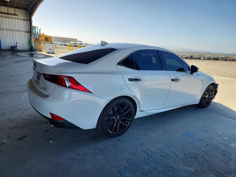 2015 Lexus Is VIN JTHBF1D21F5063613 COPART salvage auction — FRONT END, Ca - Salvage Certificate, sold $3,000 on 2026-07-13 (photo 3)