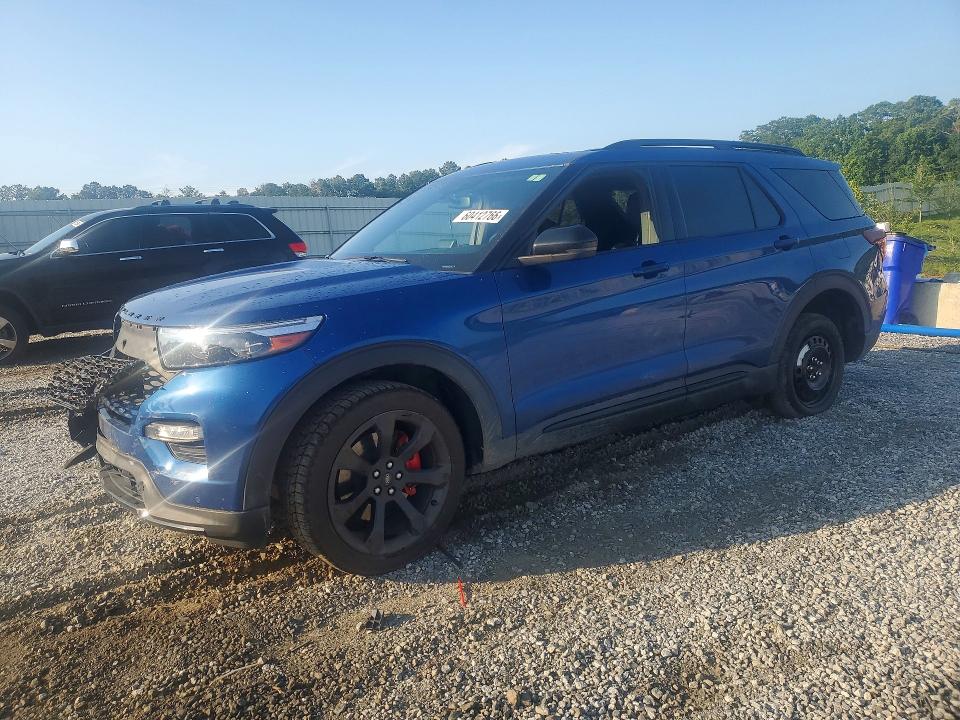 2021 Ford Explorer VIN 1FM5K8GC2MGA79081 — COPART salvage auction photo